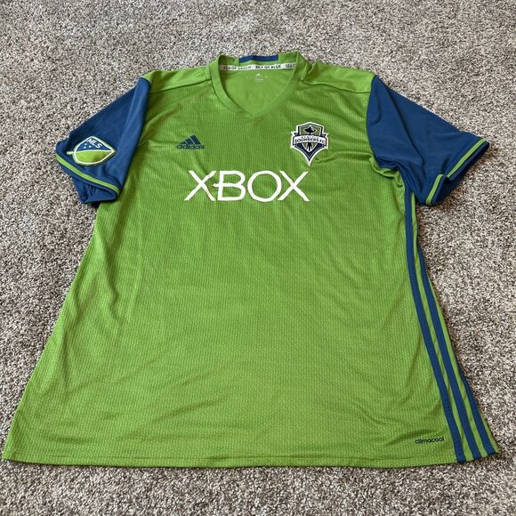 Adidas Authentic Seattle Sounders FC Jersey Size Men’s Size XXL Dempsey #2 - Picture 1 of 9